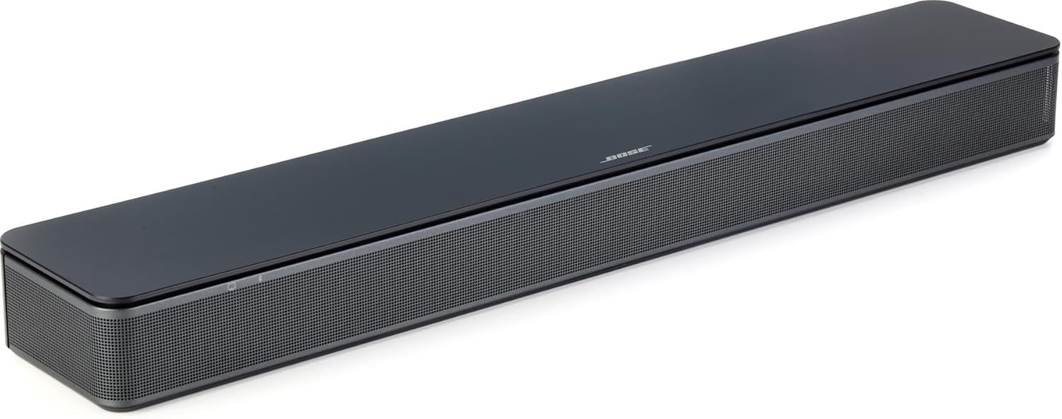 Bose TV Speaker – Soundbar for TV with Bluetooth and HDMI-ARC Connectivity, All-in-One Compact Soundbar, Includes Remote Control, Black